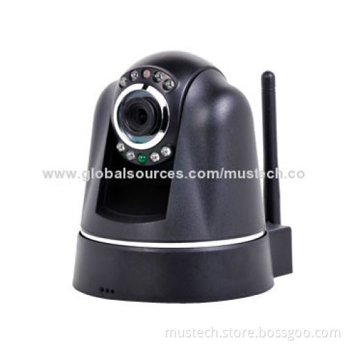 P2P IP Camera, Plug and Play Wireless Camera with Power Supply